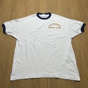 VINTAGE 80s CALIFORNIA HIGHWAY PATROL T-SHIRT Unisex XL Fits like Medium